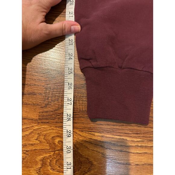 Label Brand Men's Go To Jogger Pant Burgundy Size Large NWT Cotton Comfort - Picture 6 of 7